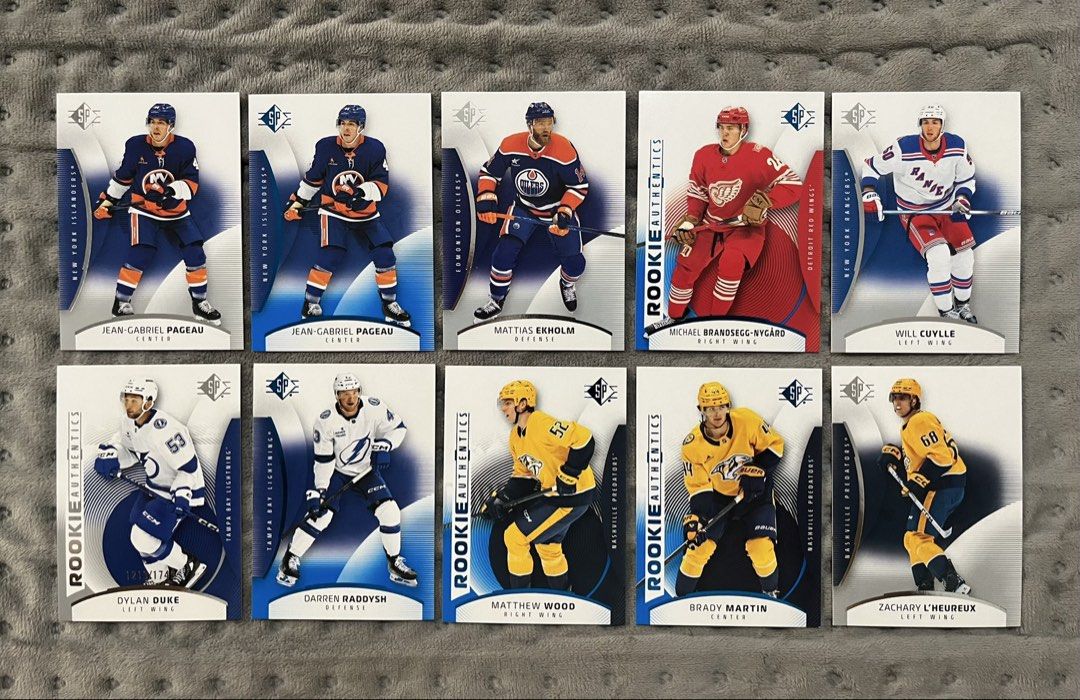 2025-26 Upper Deck SP Authentic NHL Hockey Cards (Category: Raw Singles) located in Makati City. Submitted by expressdrive (Listing ID 1435849853, Image 1). Description: All unmarked cards are up for sale.