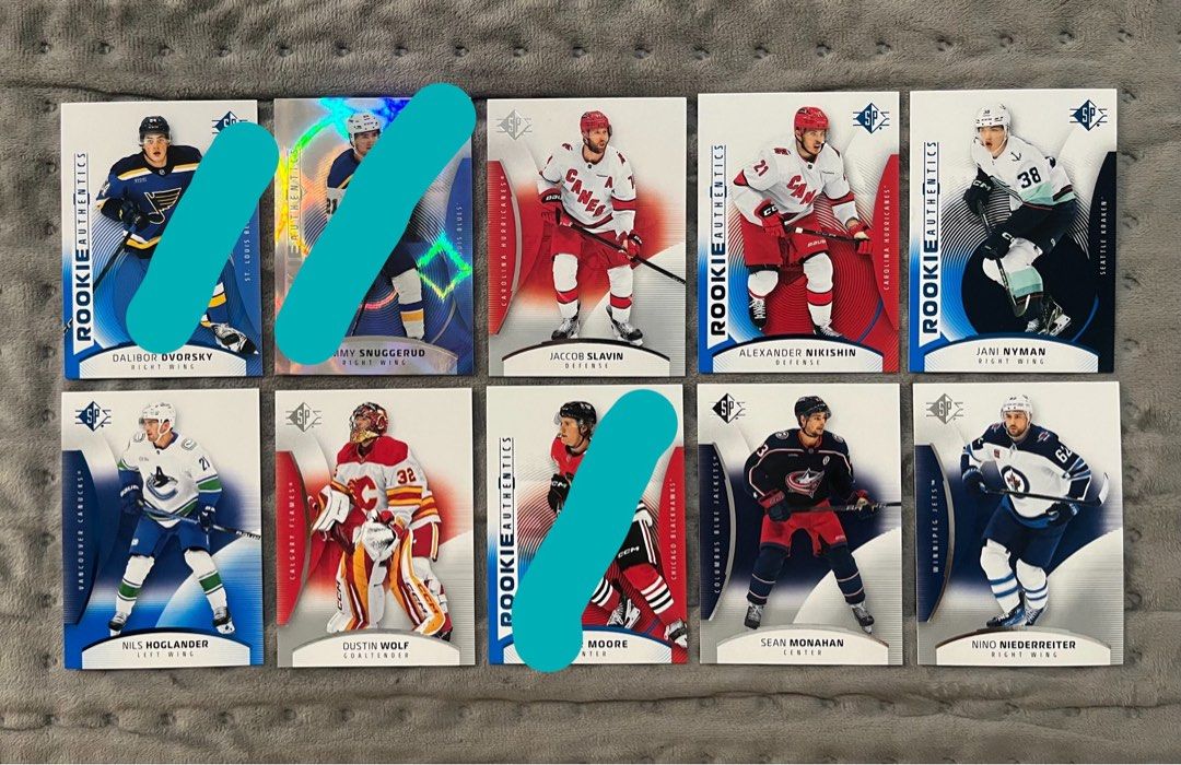 2025-26 Upper Deck SP Authentic NHL Hockey Cards (Category: Raw Singles) located in Makati City. Submitted by expressdrive (Listing ID 1435849853, Image 2). Description: All unmarked cards are up for sale.