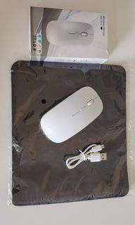 Wireless Mouse + Mouse Pad469806810021898240