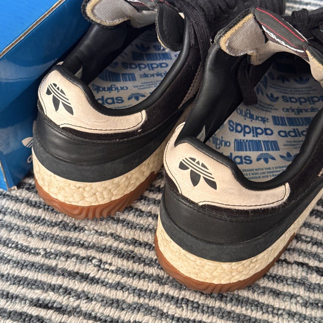 ALEXANDER WANG x ADIDAS Sneakers (Category: Sneakers) located in Quezon City. Submitted by marketbuenaobra (Listing ID 1440111440, Image 3). Description: - Guaranteed Authentic - US Womens 8 (or mens 6) - has signs of wear - limited edition collab - comes with box -rfs: decluttering.