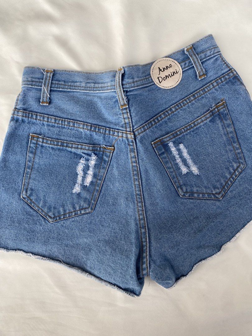 Anno Domini Distressed Denim Shorts (Category: Shorts) located in Manila. Submitted by girlypop_444 (Listing ID 1440171701, Image 2). Description: High waist Short size 26 Good as new.