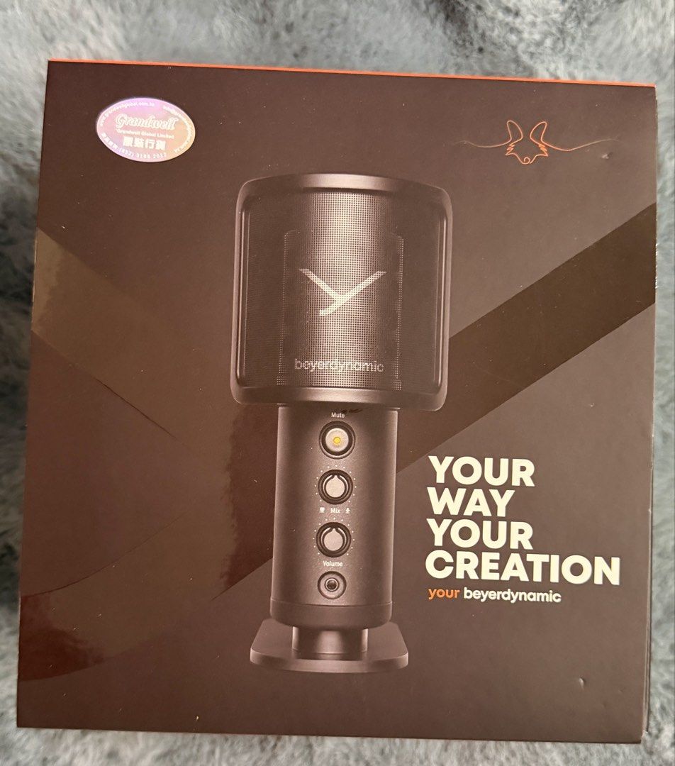 beyerdynamic FOX USB Microphone （分類：咪高風/麥克風）位於 Hong Kong。 由 catchysound 提交（商品編號 1440044515，圖片 2）。簡介： High-quality beyerdynamic FOX USB microphone for your creative needs. Features a sleek design with intuitive controls for mute and volume. Perfect for recording vocals, instruments, or podcasts. Plug and play for easy setup.。