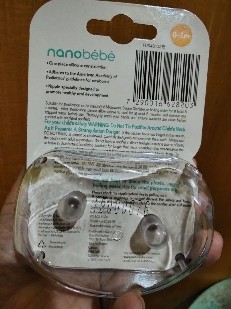 Bnew Nanobebe pacifier #legit (Category: Soothers & Pacifiers) located in Baras. Submitted by lalahdresan (Listing ID 1440104734, Image 3). Description: Selection Bnew Sealed 6pcs available Nasa halos 500 eto Jnt SF starts at 54 Thank you for visiting 😊.