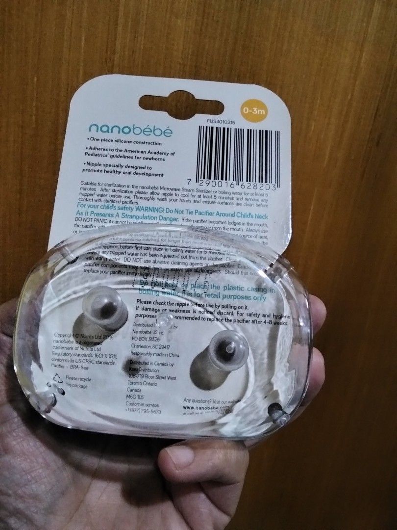 Bnew Nanobebe pacifier #legit (Category: Soothers & Pacifiers) located in Baras. Submitted by lalahdresan (Listing ID 1440104734, Image 2). Description: Selection Bnew Sealed 6pcs available Nasa halos 500 eto Jnt SF starts at 54 Thank you for visiting 😊.