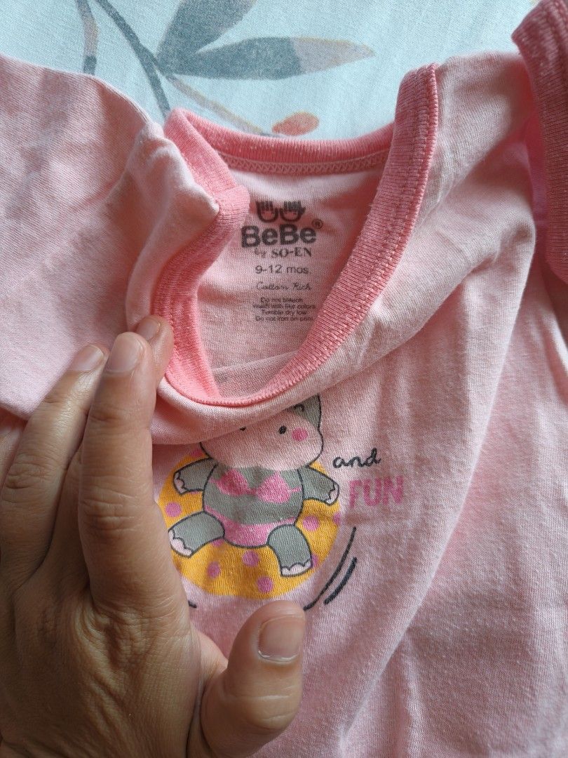 [bundle] Bebe by Soen terno pajamas (Category: Babies & Kids Fashion) located in Santa Rosa. Submitted by authenticsforless (Listing ID 1440010195, Image 3). Description: take all 3 sets of pajamas minor signs of usage good for 9 months old.