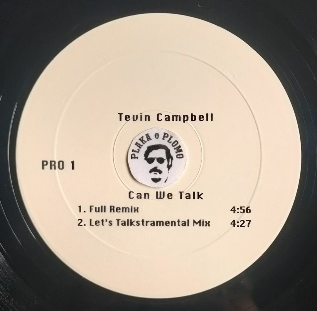 Tevin Campbell - Can We Talk 12" Vinyl Record (Category: Vinyls) located in Quezon City. Submitted by plaka.o.plomo (Listing ID 1440036644, Image 1). Description: Artist(s) : Tevin Campbell Song(s) : Can We Talk Year : Media : VG+ Color : Black Sleeve : Gen No. : 1x Vinyl Size : 12" RPM : 33 Country : Catalog No. : PRO Tracklist : - Side 1 1. Full Remix 4:56 2. Let's Talkstramental Mix 4:27 - Side 2 1. Backward Beats Mix 4:22 2. Remix Radio Mix 3