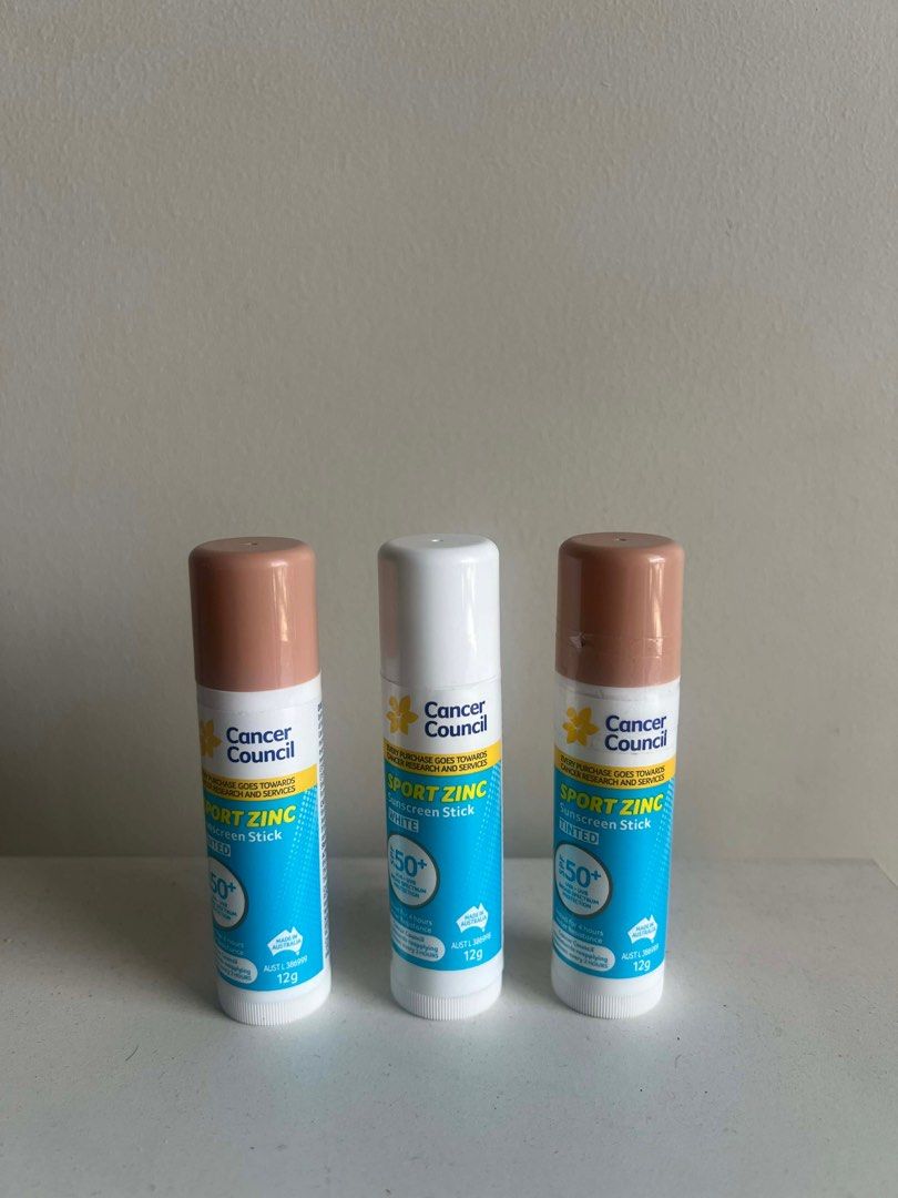 Cancer Council Sunscreen Stick (Category: Face Care) located in Makati City. Submitted by classyandchic (Listing ID 1440119423, Image 1). Description: From Australia SPF 50 Sunstick Sport Zinc Tinted or Plain.