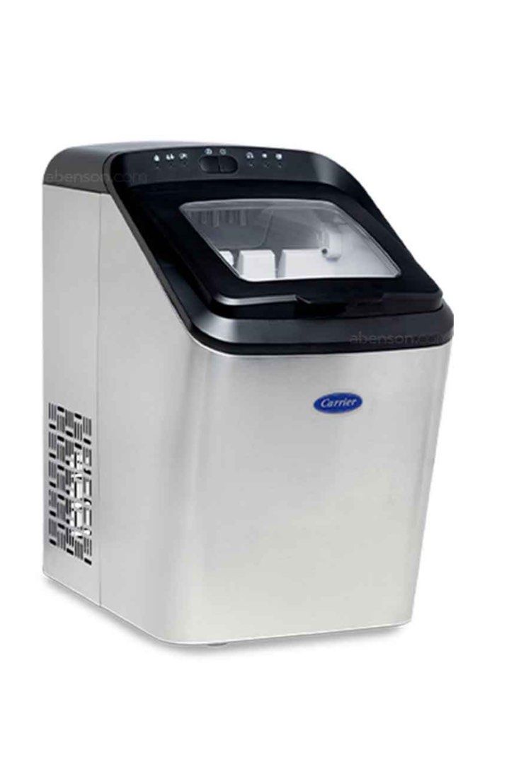 Carrier Portable Ice Maker (Category: Other Kitchen Appliances) located in Quezon City. Submitted by booksandcoffees (Listing ID 1440178367, Image 2). Description: Condition: Premium Condition (almost new) Brand: Carrier Retail Price Range: ₱9,900 - ₱11,200 Selling Price: ₱8,500 (price negotiable for sure buyer) RFS: Decluttering, not frequently used Specs: - 15 Liters Ice Capacity - 2.8 Liters Water Tank Capacity - R600a Refrigerant - Carrier Ic