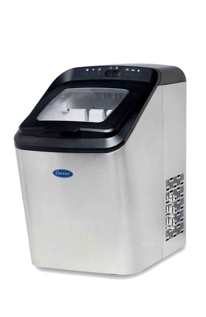 Carrier Portable Ice Maker (Category: Other Kitchen Appliances) located in Quezon City. Submitted by booksandcoffees (Listing ID 1440178367, Image 3). Description: Condition: Premium Condition (almost new) Brand: Carrier Retail Price Range: ₱9,900 - ₱11,200 Selling Price: ₱8,500 (price negotiable for sure buyer) RFS: Decluttering, not frequently used Specs: - 15 Liters Ice Capacity - 2.8 Liters Water Tank Capacity - R600a Refrigerant - Carrier Ic