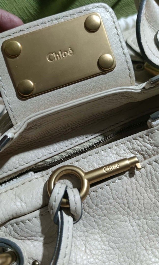 Chloe Paddington (Category: Luxury Bags & Wallets) located in Manila. Submitted by marie_0615 (Listing ID 1440122916, Image 3). Description: It was a gift from my sister but I don't know if it was bought brandnew or prelove but there is no sign of use or any scratch in the hardware but complete inclusion with dust bag and cards.