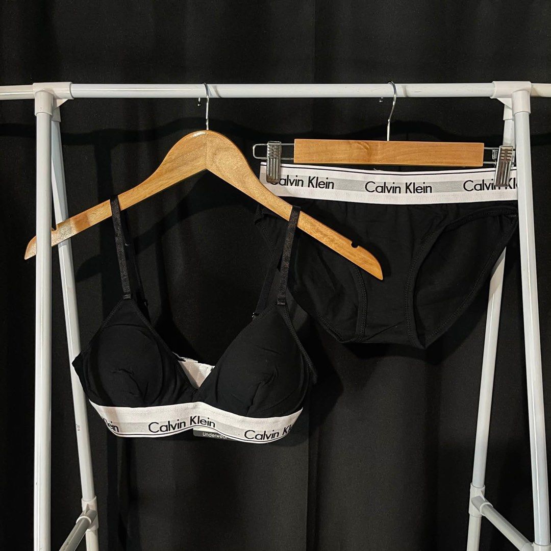 CK UNDERWEAR SOLD AS SET (Category: Undergarments & Loungewear) located in Quezon City. Submitted by declutterbyck (Listing ID 1440122398, Image 3). Description: GCASH PAYMENT ONLY, FREE SF. 2Pcs Lady Bra and Panty set Bra Size (US size): S for bra size 32B-34B M for bra size 36B-38B L for bra size 38B-40B Panties size S fit for waistline 27”-30” Panties size M fit for waistline 30”-32” Panties size L fit for waistline 32”-34”.