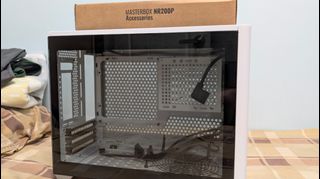 Cooler Master MasterBox NR200P ITX Case White with riser cable469416934093639680