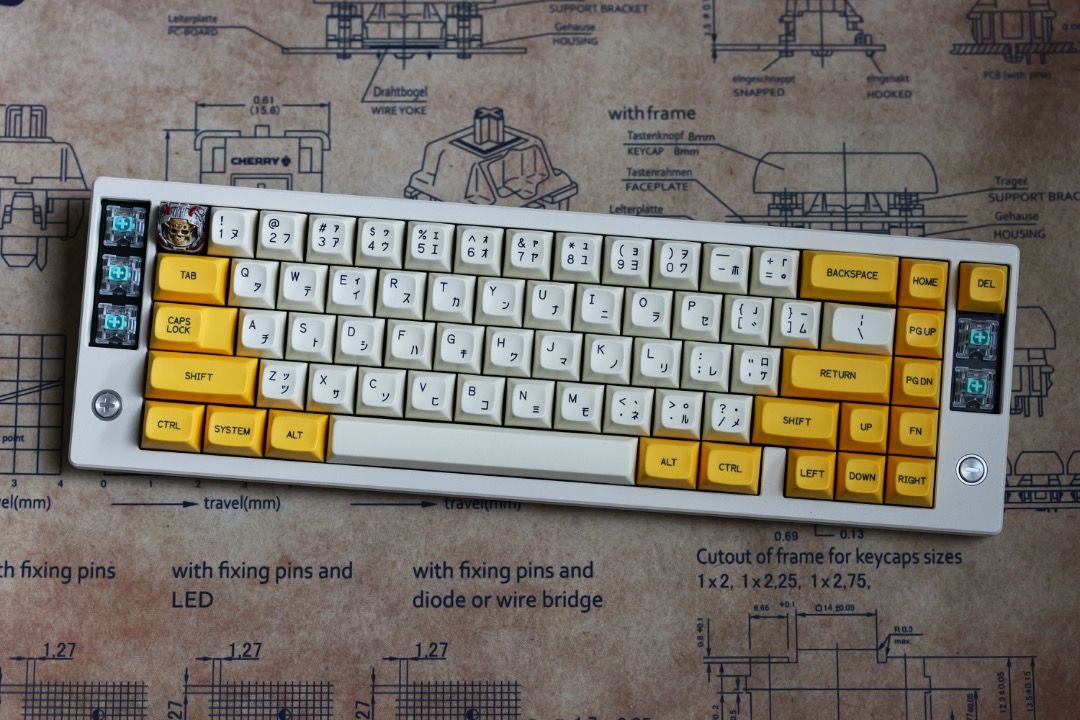 Daring Run Polygon 7  Keyboard464599903959132160