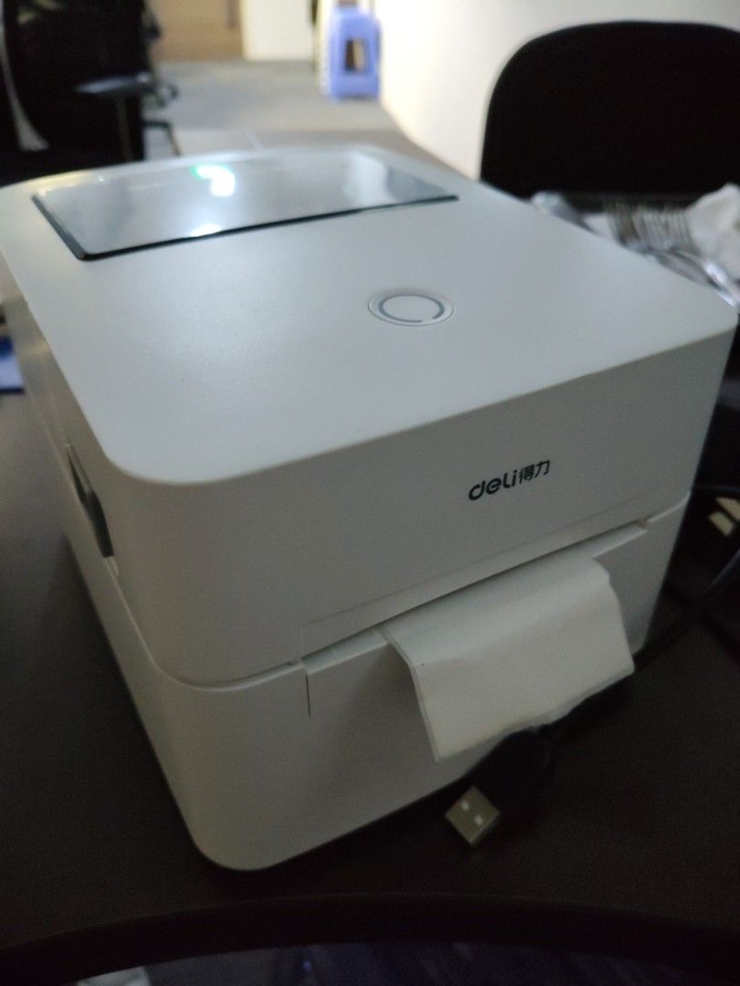 Deli Label Printer - White464500955871324160