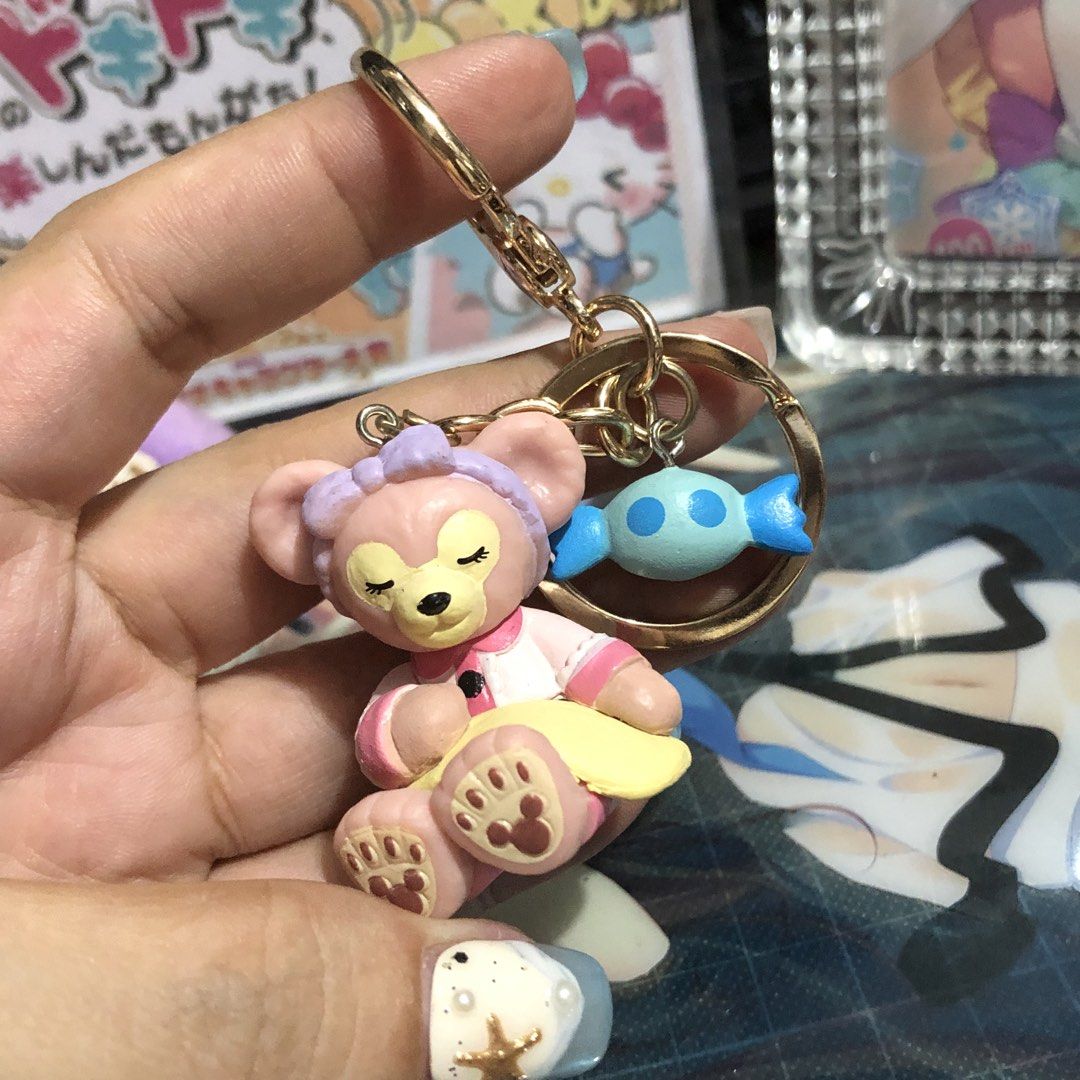 DUFFY THE DISNEY BEAR KEYCHAIN (Category: Character Goods) located in Quezon City. Submitted by kitsune.treasures (Listing ID 1440155316, Image 1). Description: *First to pay policy! *1 day reservation only. Failure to pay on time, auto cancel. 📍Quezon City * MOD: J&T | Lalamove * MOP: GCASH | BPI 📦ON HAND AND READY TO SHIP CONDITION: WHAT YOU SEE IS WHAT YOU GET. Dimensions: Kindly check the photos for the actual measurements. Please check all