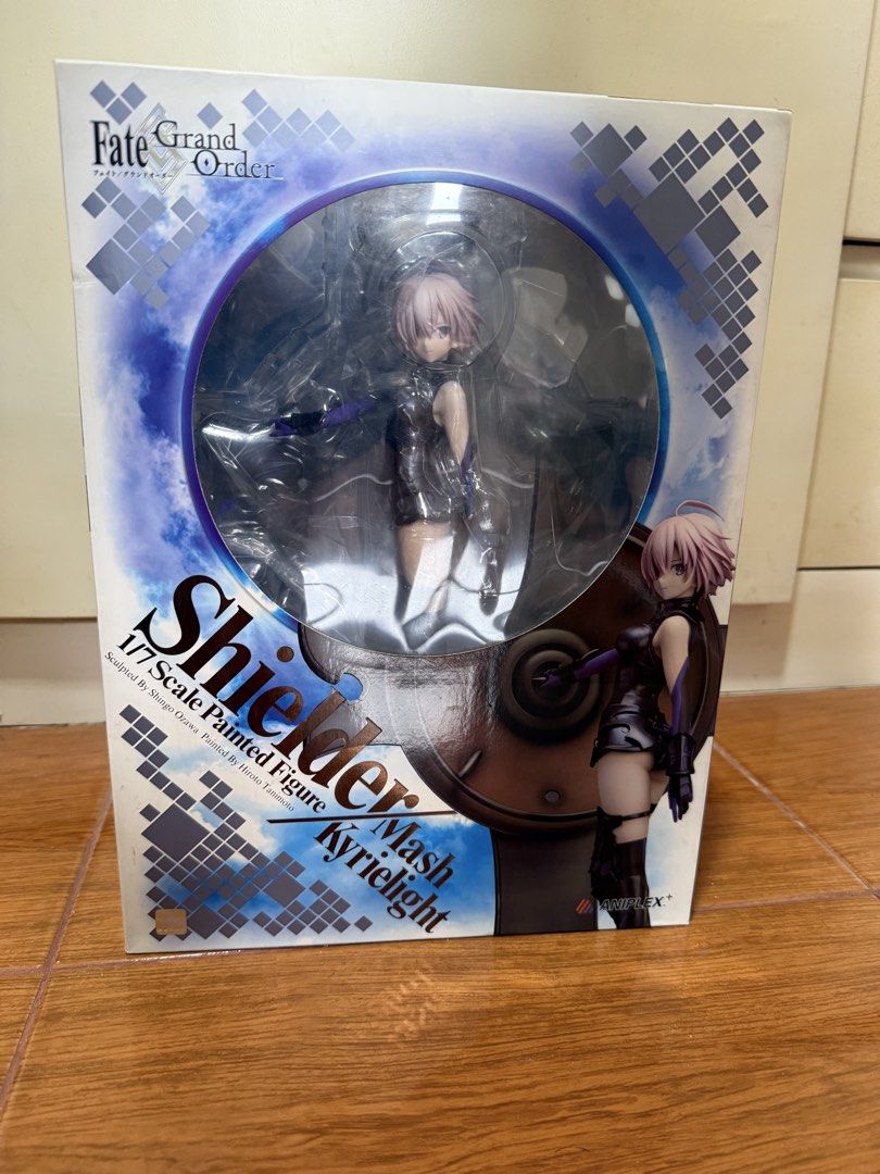 MISB [Aniplex] FGO 1/7 Shielder Mash Kyrielight (Category: Figurines & Statues) located in Caloocan City. Submitted by zexcs (Listing ID 1440071415, Image 2). Description: Description: - Authentic 1/7 scale painted figure - Character: Shielder Mash Kyrielight - Series: Fate/Grand Order - Condition: Comes in original Aniplex box Please Read: -This is Mint in Sealed Box (MISB) -There has been some dust in the boxes (due to storage) but nevertheless