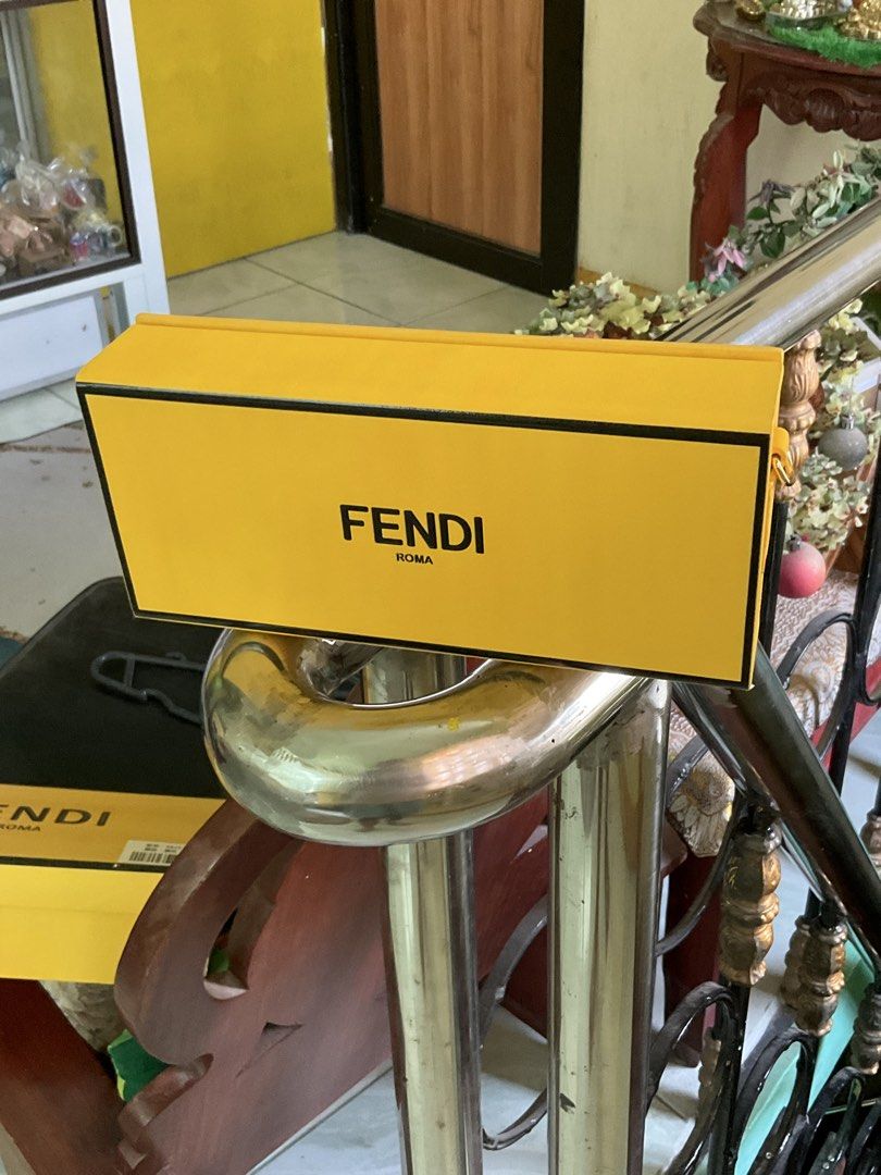 fendi box bag (Category: Luxury Bags & Wallets) located in Cabuyao City. Submitted by gerlieluxurycloset2024 (Listing ID 1440023383, Image 2). Description: FF box bag inclusion: bag, strap,dust bag, paper works, box and etc. condition: brand new! nothing to declare (buy at your own risk!) once an item is sold it is considered as sold. last price upon request feel free to message me. ( negotiable).