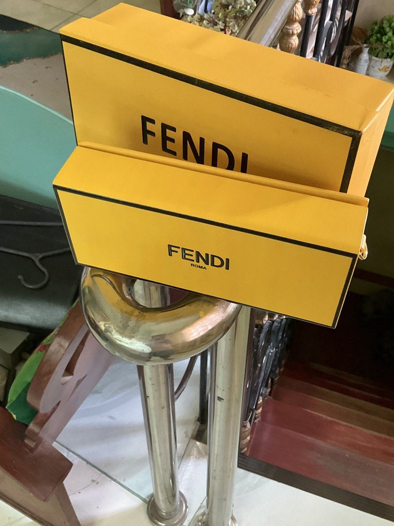 fendi box bag (Category: Luxury Bags & Wallets) located in Cabuyao City. Submitted by gerlieluxurycloset2024 (Listing ID 1440023383, Image 3). Description: FF box bag inclusion: bag, strap,dust bag, paper works, box and etc. condition: brand new! nothing to declare (buy at your own risk!) once an item is sold it is considered as sold. last price upon request feel free to message me. ( negotiable).