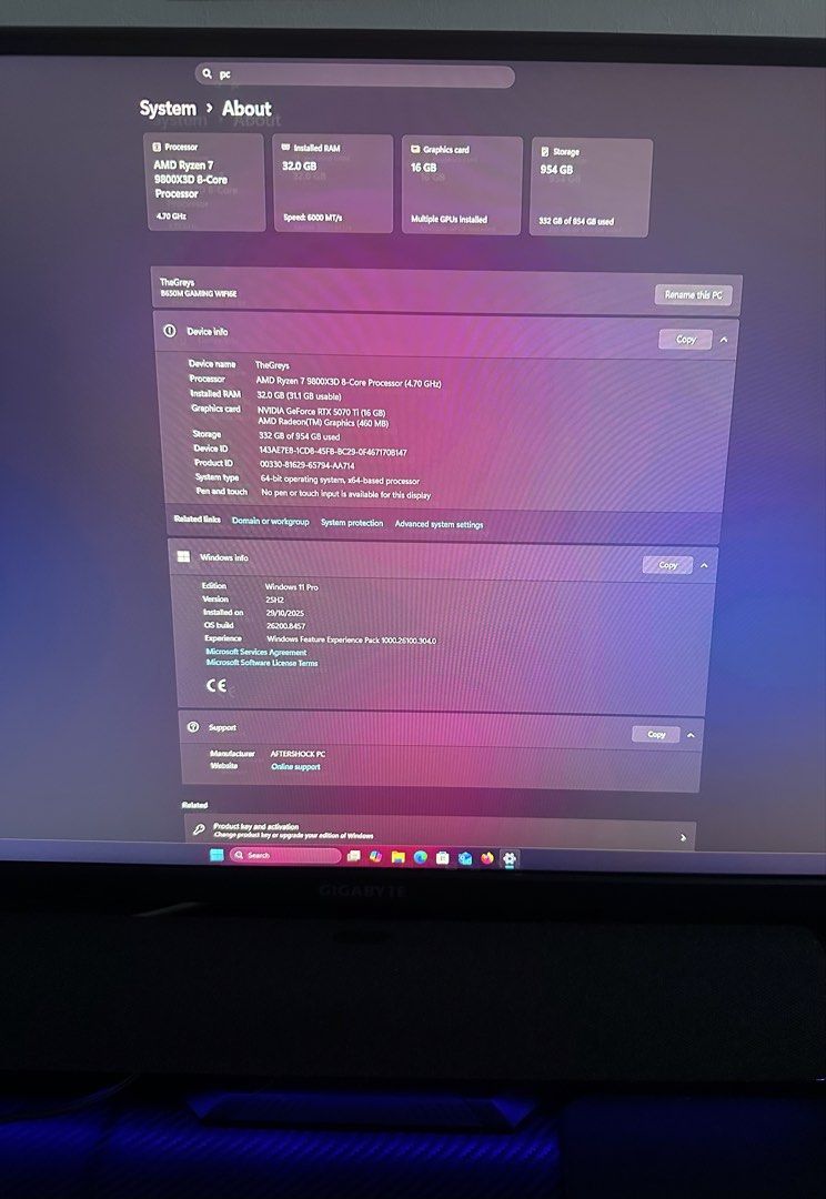 Full high end gaming PC bundle set464973306287902722