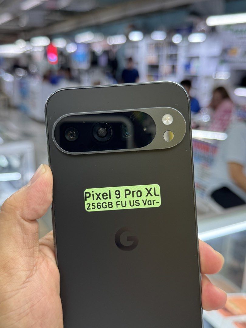 Google Pixel 9 Pro XL 256GB Openline US Variant 97%smooth no issues all working (Category: Google Pixel) located in San Juan City. Submitted by saabangadgetshop (Listing ID 1439996610, Image 2). Description: Onhand | Pre-owned Google Pixel 9 Pro XL 5G 256GB OPENLINE US Variant NO HIDDEN ISSUES NO HISTORY OF REPAIR 97%Smooth ( with small dents ) TEST TO SAWA RESET ALL YOU WANT TEST ALL YOU WANT NOT REFURBISHED AUTHENTIC PHONE ALL WORKING (FREE 3UT