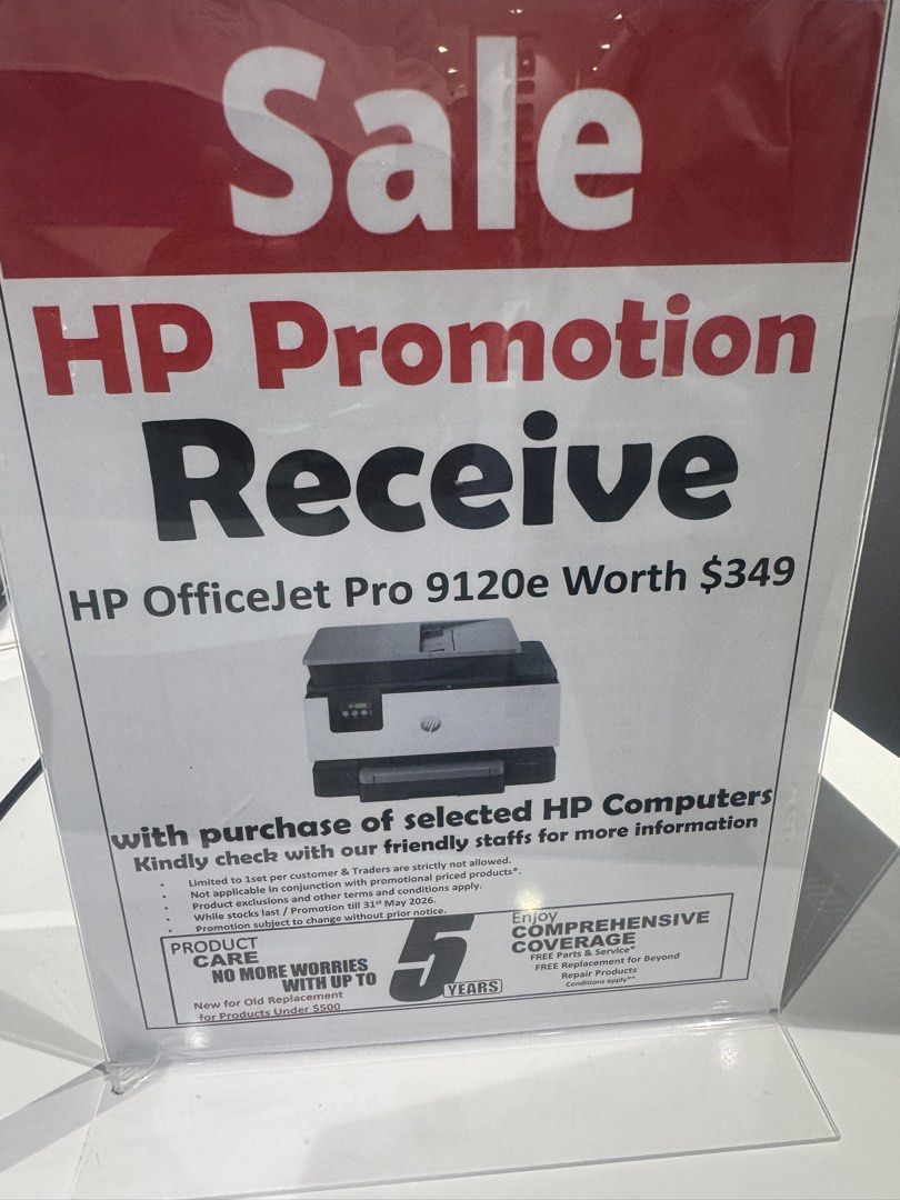 HP OfficeJet Pro 9120e All-in-One Printer465209852460410882
