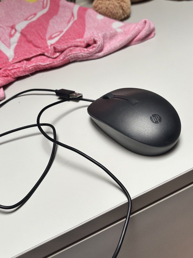 HP Wired USB Optical Computer Mouse464729353749811201