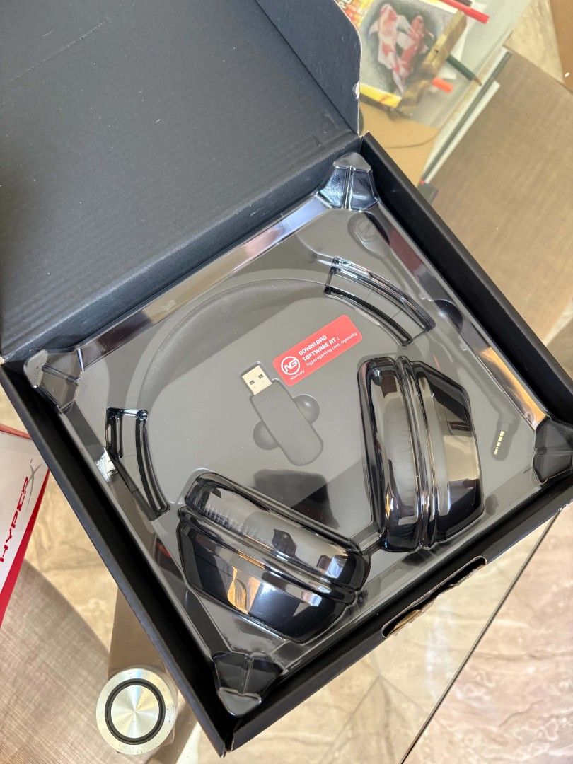 HyperX Cloud Flight Wireless Gaming Headset (Category: Headphones & Headsets) located in Maasin. Submitted by thanrockz2 (Listing ID 1440043283, Image 3). Description: FOR SALE!!! -Can be negotiable to sure buyer only. - HyperX Cloud Flight Wireless Gaming Headset - Compatible with PC, PS4, PS5 - Long-lasting battery life - Comfortable earcups for extended play - Includes all original accessories and packaging .