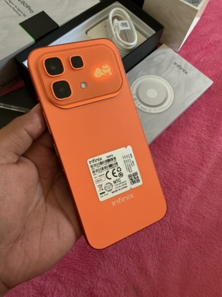 infinitx note 60 pro 16gb 256gb 14 days old (Category: Android Others) located in Santa Rosa. Submitted by karlgadgets (Listing ID 1440183350, Image 1). Description: 16gb ram 256gb storage infinix note 60 pro complete package 2 weeks old makinis na makinis.