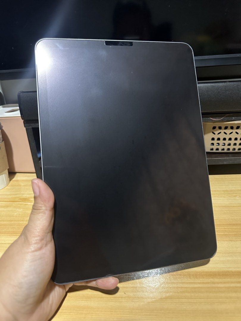 iPad Air (M1) 256gb (Category: iPad) located in Cebu City. Submitted by mariakaligayahan (Listing ID 1439994381, Image 1). Description: Selling my iPad Air 5 (M1) 256GB in very good condition. Very powerful and smooth for productivity, Procreate, media, multitasking, and daily use. Includes: * iPad Air 5 M1 256GB * Original box * Logitech keyboard case * Additional protective cases * No Apple Pencil included * No charger included Condition: * Smo