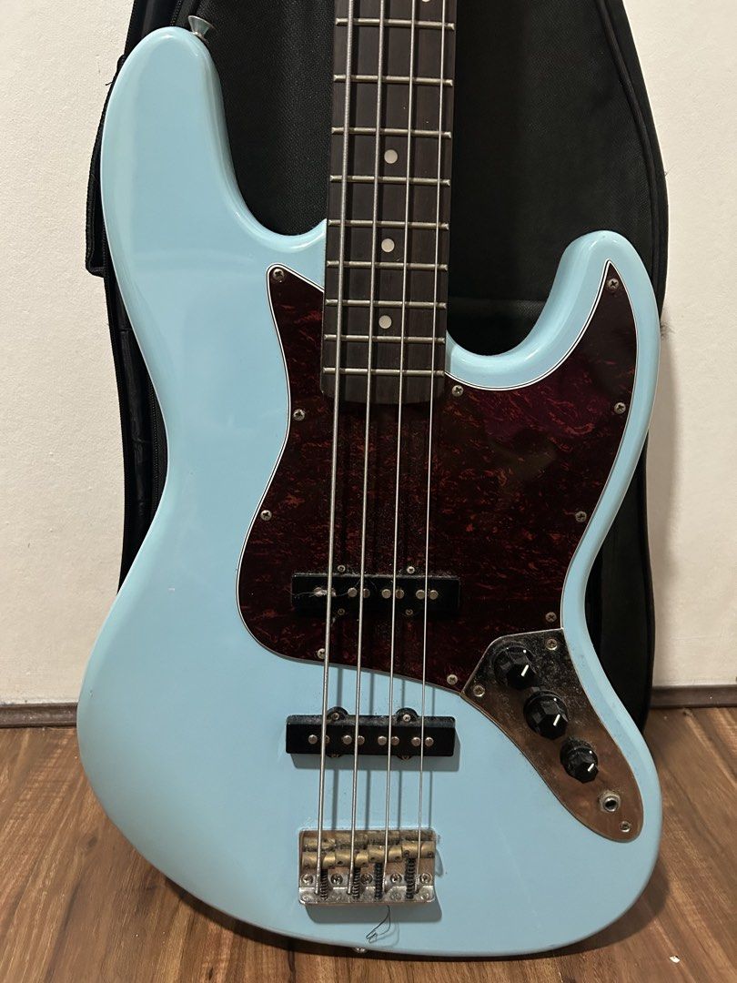 Jcraft JB-3V Jazz Bass (Category: Musical Instruments) located in Quezon City. Submitted by pia_adela.secreto (Listing ID 1440188833, Image 1). Description: Jcraft JB-3V Jazz Bass asking price is ₱9k but I am open for different price offers. w bag and strap no hidden issue- scratch and small dent but can’t be seen with a naked eye and does not affect the performance location is quezon city novaliches/ncr .