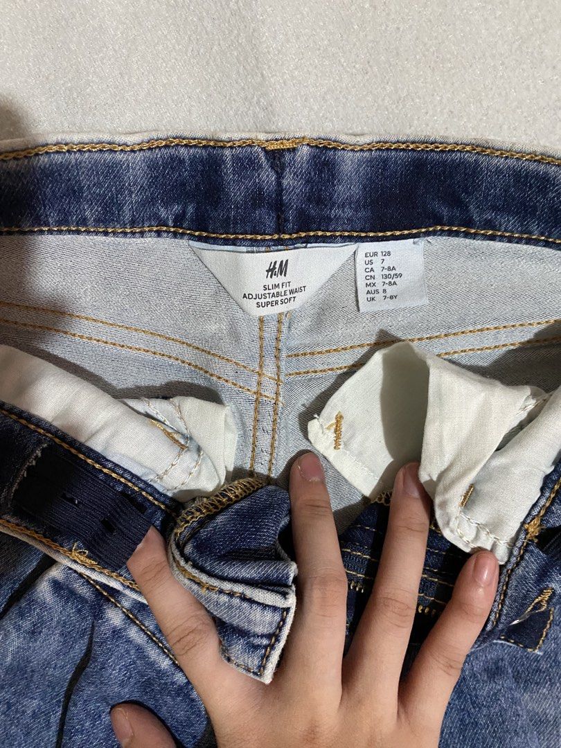Kids Medium Wash Denim Pants (H&M) (Category: Babies & Kids Fashion) located in Malabon City. Submitted by misha_ortega (Listing ID 1440082166, Image 2). Description: .