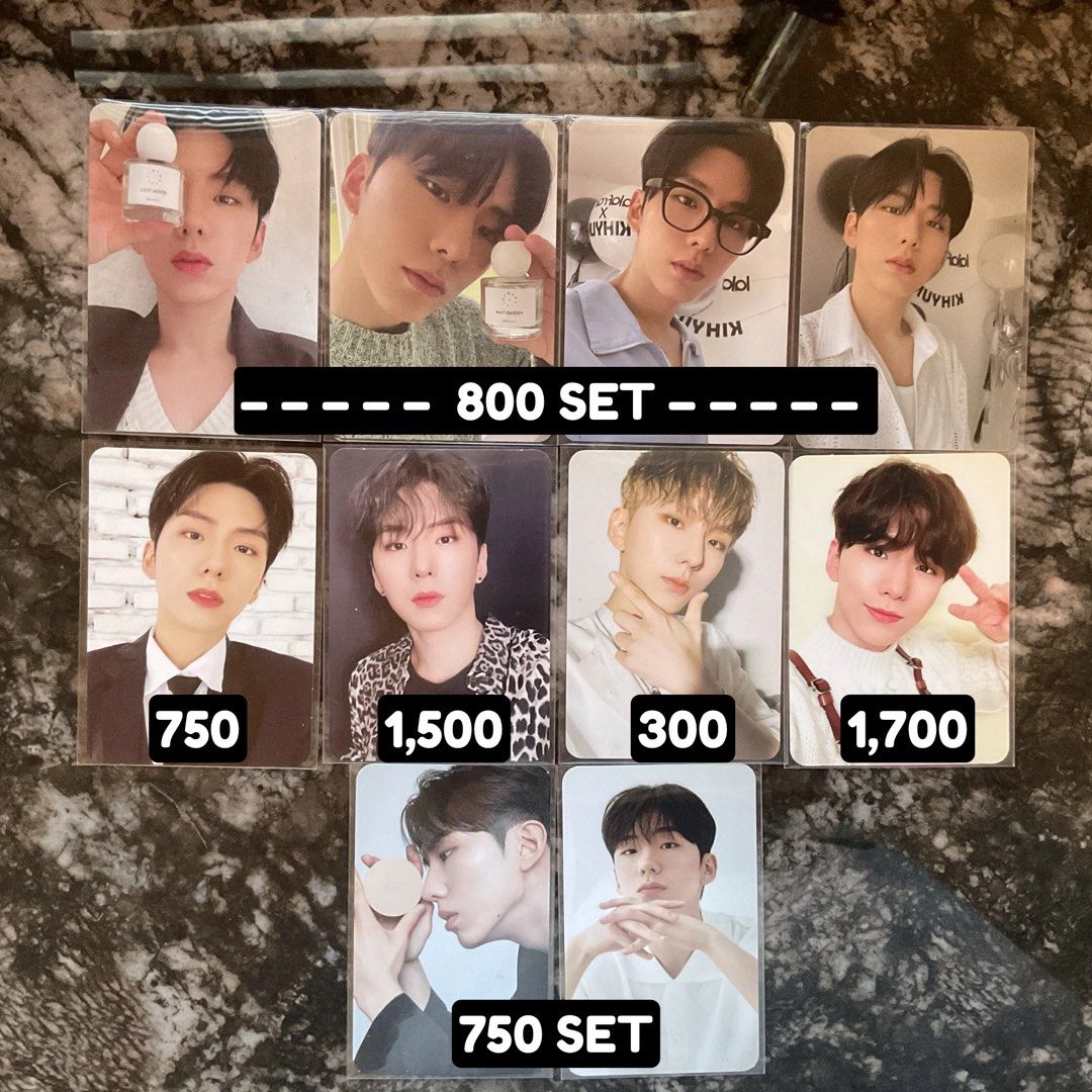 Kihyun Monsta X Photocards PC (Category: K-Wave Merchandise) located in Manila. Submitted by diorette (Listing ID 1440090711, Image 2). Description: - negotiable if buying 2 or more twt: hyunkatsells MOP: GCash, GoTyme MOD: LBC .