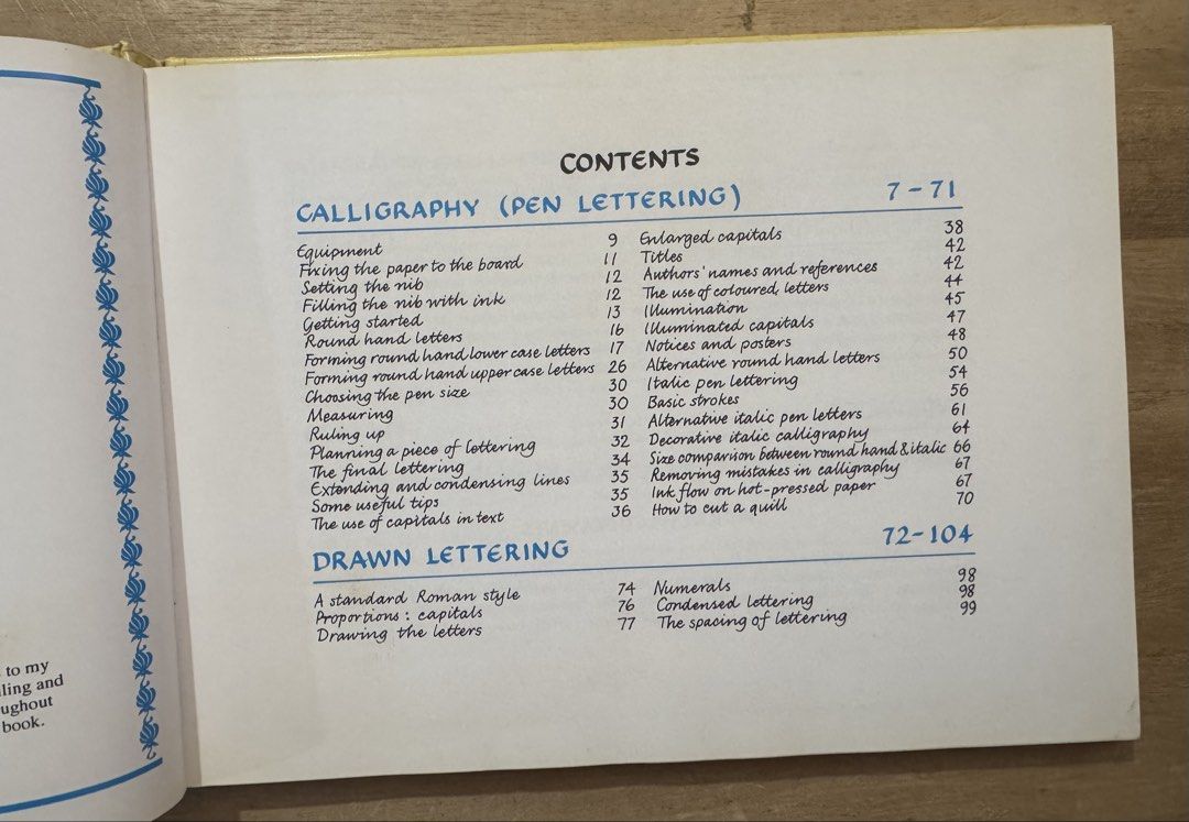 Lettering and Calligraphy - Joan Freeman (Category: Textbooks) located in San Pedro. Submitted by pageturner19 (Listing ID 1440149480, Image 3). Description: - Master lettering and calligraphy comprehensive guide. - Learn essential pen lettering techniques: equipment, paper prep, nib filling, and letter forms. - Explore drawn lettering, numerals, and decorative illumination. - Ideal for beginners and enthusiasts seeking to improve handwriting..