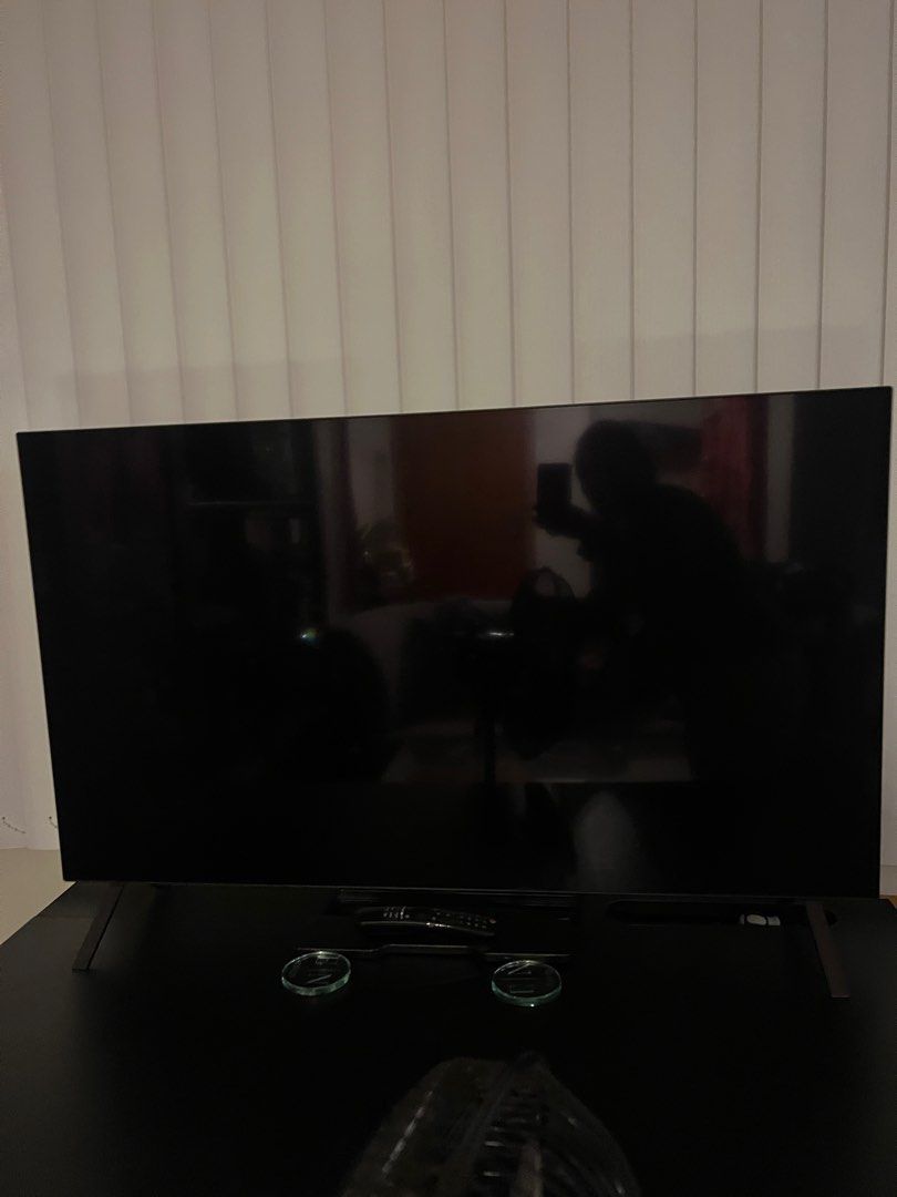 LG OLED TV with Stand (Category: TV) located in Bacolod City. Submitted by nicayusay.1 (Listing ID 1440039318, Image 1). Description: 2025 LG OLED Smart Television - 4k UHD Bought for ₱58,990.