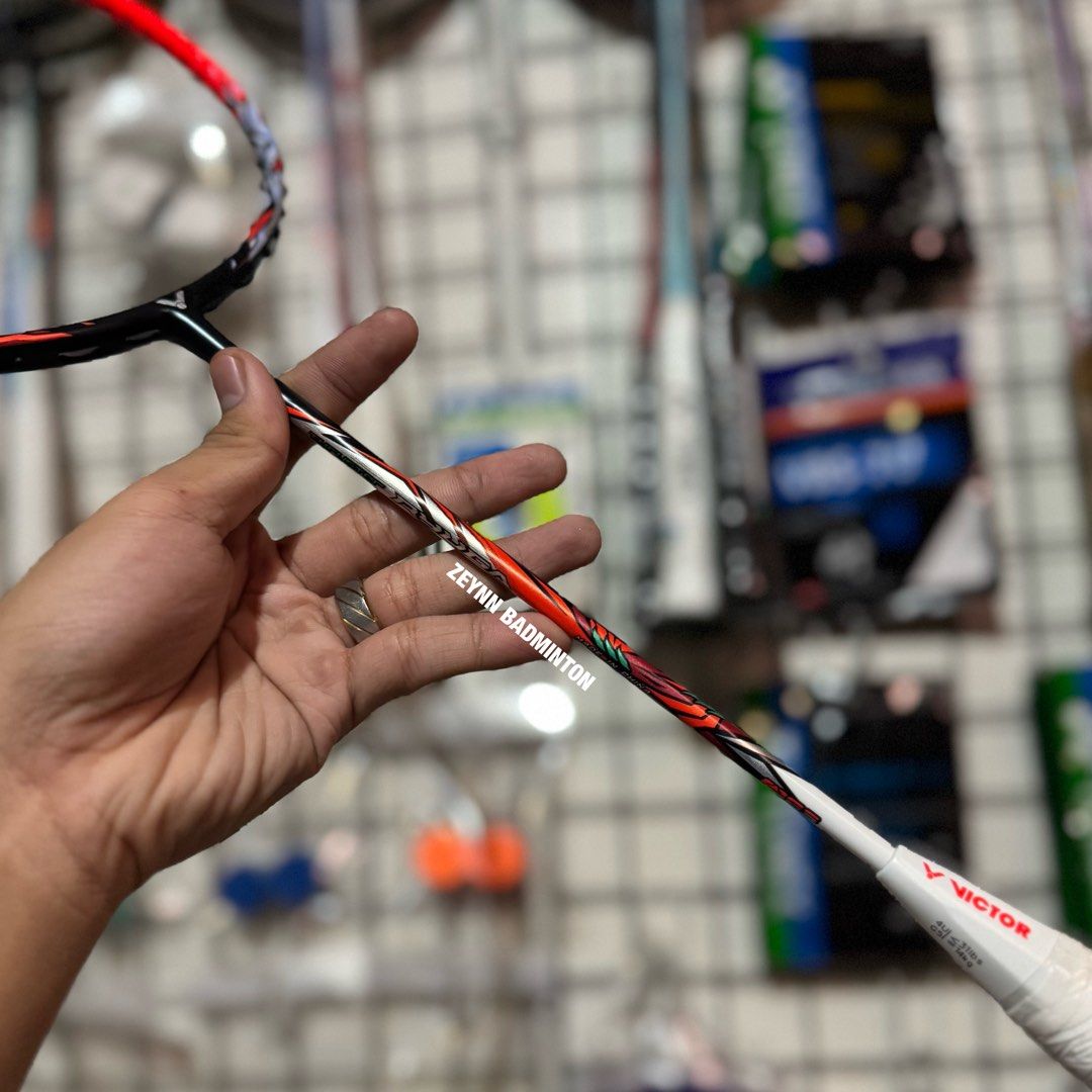 Victor Thruster Ryuga - Flame Red ( 1st Gen ) - Authentic / Original 100% (Category: Racket and Ball Sports) located in Las Pinas. Submitted by lvespinaa (Listing ID 1440078385, Image 3). Description: LIMITED OG RYUGA 1ST GEN AVAILABLE 🐉🔥 Victor Thruster Ryuga - Flame Red ( 1st Gen ) - Authentic / Original 100% ‼️ ON-HAND & READY TO SHIP ‼️ Freebies: 🏸 Original Victor Racket Case 🏸 2 Rubber Handgrip Price: ₱11,500 ‼️ What You See Is What You 