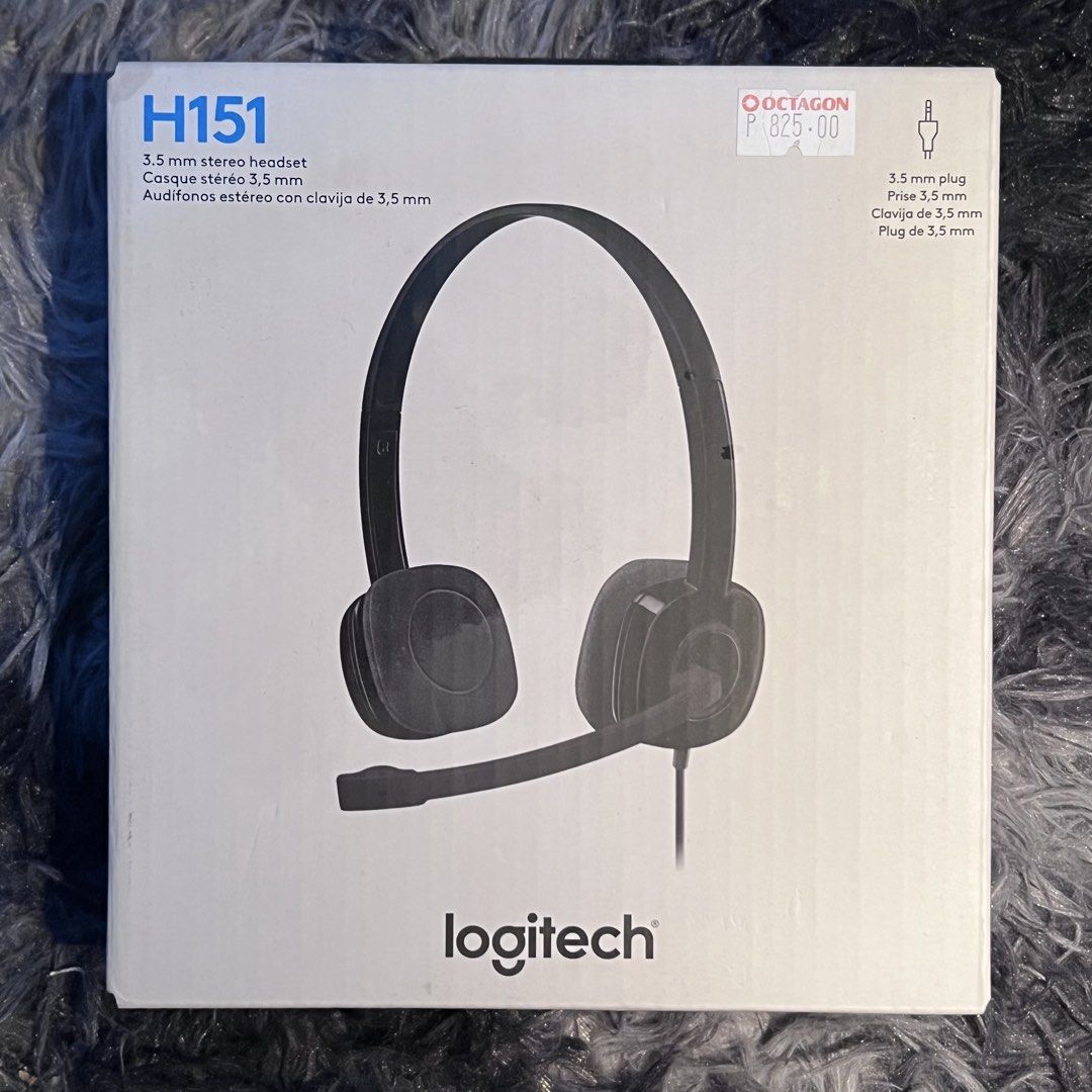 LOGITECH H151 HEADSET (Category: Headphones & Headsets) located in Bacolod City. Submitted by myoojei (Listing ID 1440155048, Image 1). Description: selling my logitech headset❕ perfect for wfh peeps, brand-new. bought it at octagon around 800+, selling it for 600 na lang. .