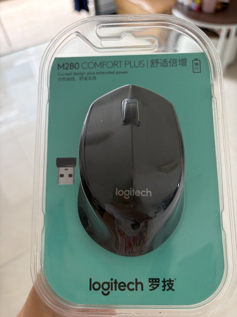 Logitech M280 Comfort Plus Wireless Mouse464733841822197760