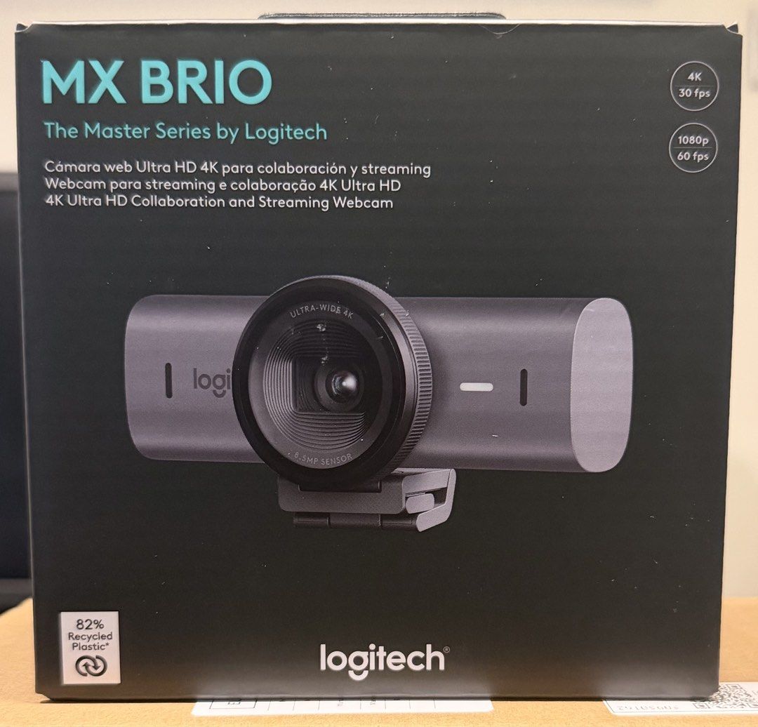 Logitech MX Brio 4K Master Series Webcam464504655236966400