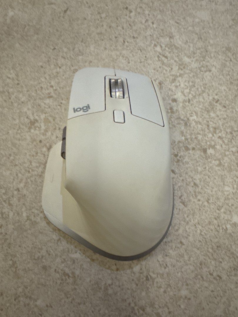 Logitech MX Master 3S Wireless Mouse - Pale Grey464981338872893440