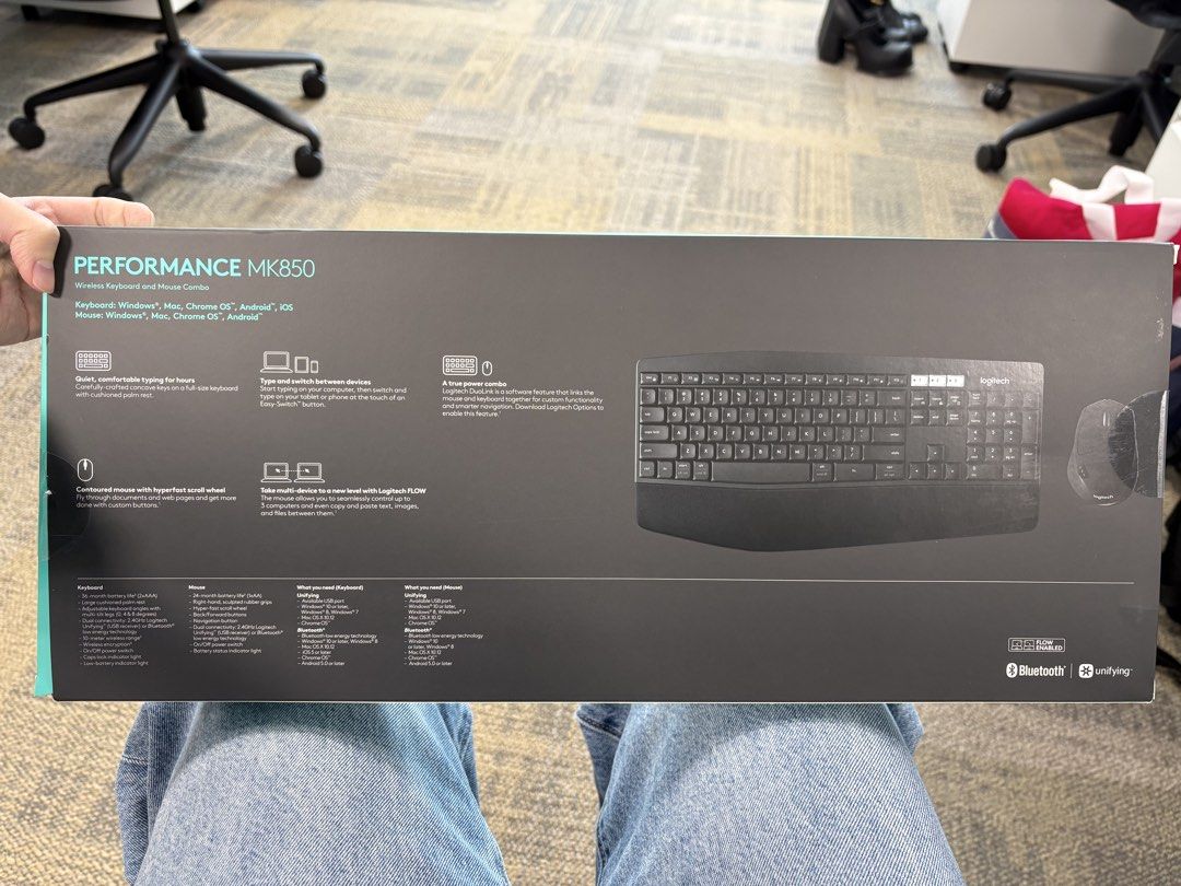 Logitech Performance MK850 Wireless Keyboard464860215058769921