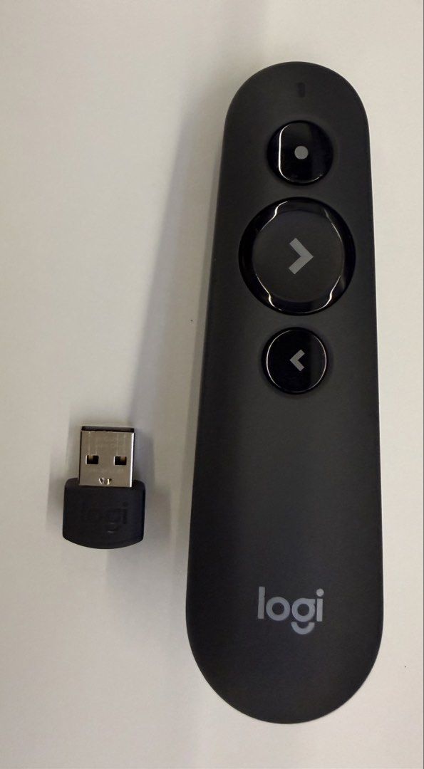 Original Logitech R500s Wireless Presenter Black. Fixed Price.464629659222691841