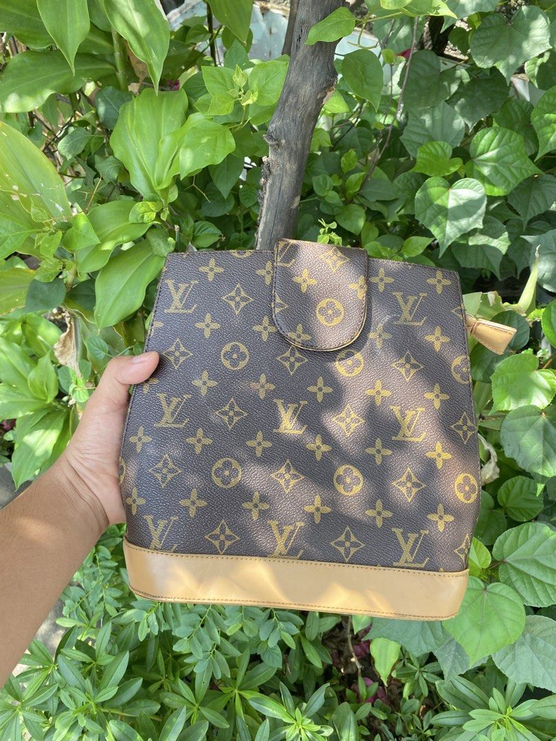 Louis Vuitton Monogram Canvas Backpack Bag (Category: Luxury Bags & Wallets) located in Bacolor. Submitted by paw_thrift (Listing ID 1440003069, Image 3). Description: - Authentic Louis Vuitton Monogram Backpack - Classic Monogram Canvas - Flap Closure - Adjustable Leather Straps - Interior Zippered Compartment - Made in France - Stylish and Practical for Everyday Use.