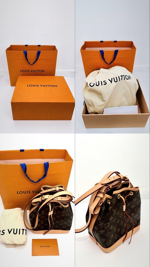 Louis Vuitton Noé BB Monogram | Complete Inclusions | Excellent Condition (Category: Luxury Bags & Wallets) located in Cavite. Submitted by chaidc (Listing ID 1439993090, Image 2). Description: • Preloved • Excellent condition • Complete inclusions • Comes with box, dust bag, paper bag & cards • Clean interior and exterior • Minimal signs of use • Adjustable strap • Perfect everyday luxury bag RFS: Decluttering / Not being used as much.
