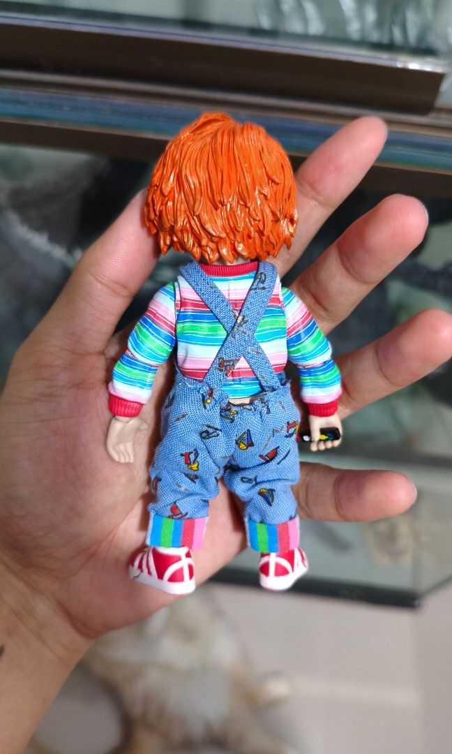 Mafex Childs Play Chucky 1/6 (Category: Figurines & Statues) located in Navotas City. Submitted by kyoto19978 (Listing ID 1440184950, Image 2). Description: For Sale BIB Mafex Childs Play Chucky 1/6 Complete with box no issue Custom painted hair for movie accuracy 5k MOP: Gcash/BPI MOD: Lalamove/J&T LOC: Cabuyao Laguna.