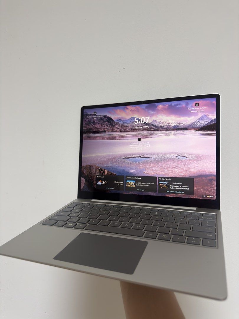Microsoft Surface Laptop Go 1- Platinum464853090058915840