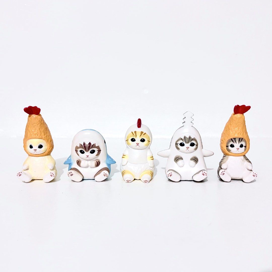 Mofusand Figures (Set of 5) (Category: Figurines & Statues) located in Santa Rosa. Submitted by shikaricollectibles (Listing ID 1440044355, Image 1). Description: Mofusand Figures Set of 5 Price: ₱600 Location: Santa Rosa, Laguna/ Cubao, QC MOD: J&T/ LBC/ Lalamove MOP: Gcash/ BPI.
