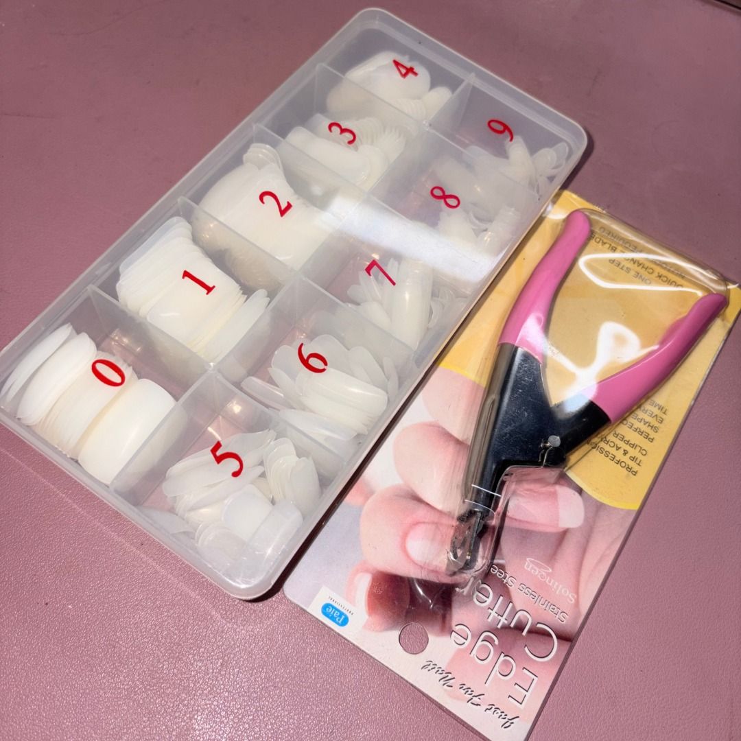 Nail Extension Kit with nail clipper (Category: Hands & Nails) located in Cavite. Submitted by cchilinnstuffs (Listing ID 1440073280, Image 1). Description: RFS: deluttering.