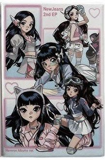 NewJeans "Weverse Album Version 3" (Category: K-Wave Merchandise) located in Makati City. Submitted by zerakir (Listing ID 1440017372, Image 1). Description: - NewJeans 2nd EP Album - Weverse Albums version - Features adorable anime-style illustrations of the members - A must-have collectible for Bunnies (NewJeans fans).