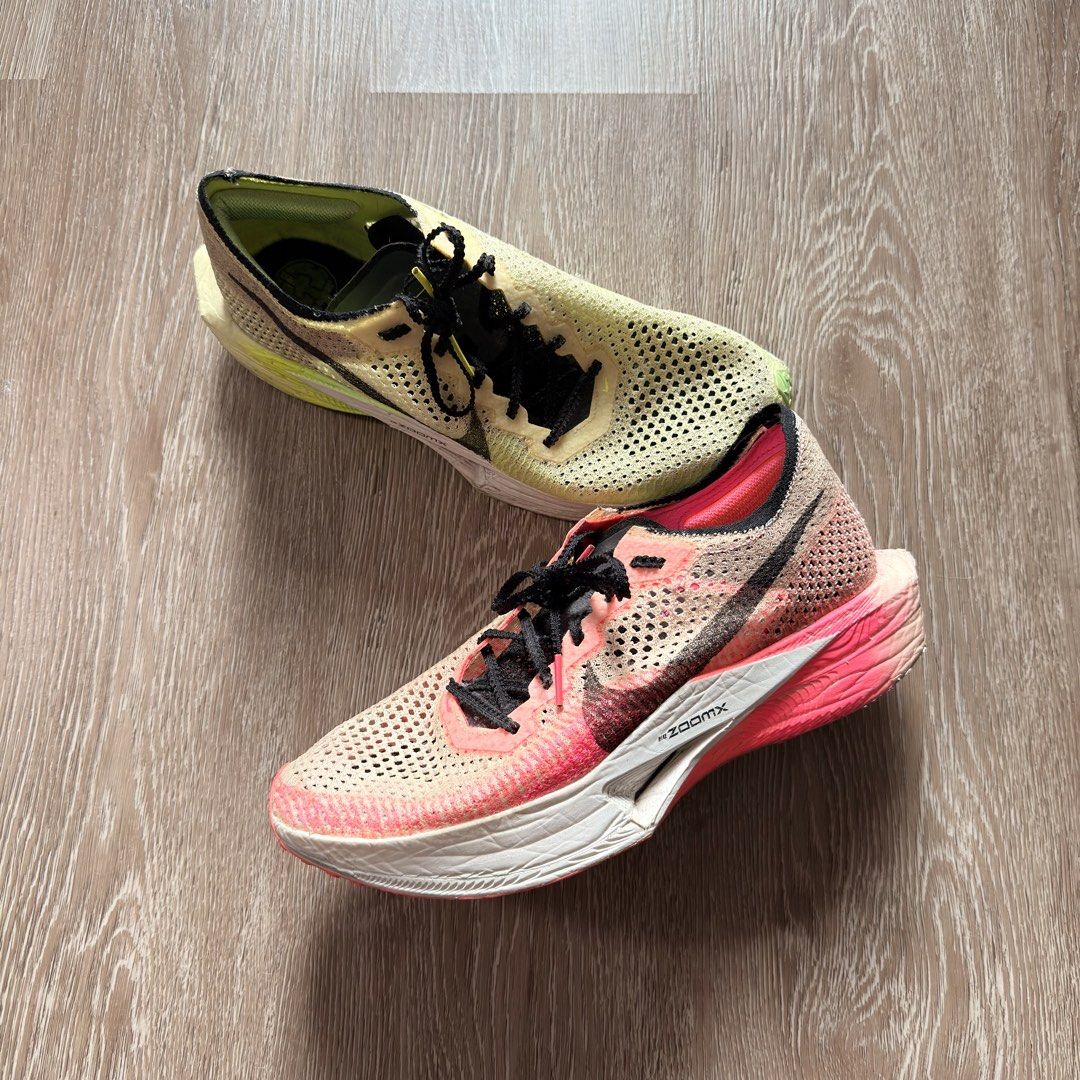 Nike ZoomX Vaporfly NEXT% 3 (Category: Sneakers) located in Taguig. Submitted by apartment.twentyseven (Listing ID 1440065183, Image 3). Description: Nike ZoomX Vaporfly NEXT% 3 Size: 9 US Condition: 8/10 used 100+km Price: ₱3,000 only..