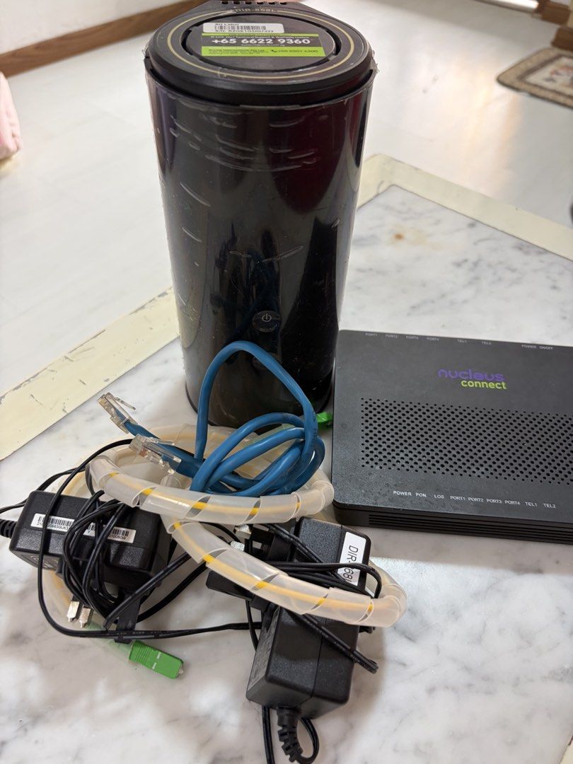 Nucleus Connect Router and Black Modem Set464598127073699840
